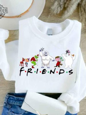 Christmas Friends Sweatshirt Christmas Squad Shirt Christmas Movie Sweatshirt Funny Christmas Shirt Friends Holiday Sweater Winter Gift Unique revetee 4