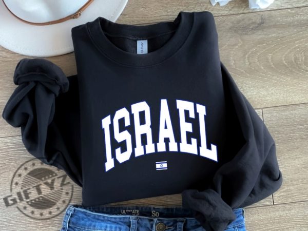 Israeli Shirt Jewish Sweatshirt Israel Sweater Hanukkah Support Israel Tee Jewish Hoodie Chanukah Israel Jewish Shirt giftyzy 1