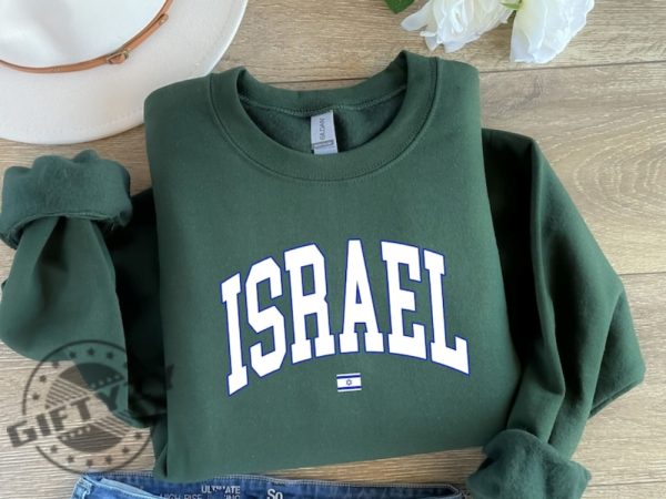 Israeli Shirt Jewish Sweatshirt Israel Sweater Hanukkah Support Israel Tee Jewish Hoodie Chanukah Israel Jewish Shirt giftyzy 2