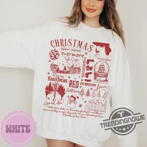 Christmas Taylors Version Shirt Have A Merry Swiftmas Shirt Swift Christmas Shirt Christmas Tree Farm Shirt trendingnowe.com 3