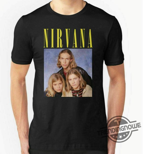 Nirvana Hanson Shirt Nirvana Hanson Logo Shirt Nirvana Vintage Shirt Nirvana Shirt With Hanson Nirvana Tour Shirt trendingnowe.com 1