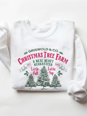 Griswold Christmas Tree Farm Sweatshirt Holiday Sweatshirt Christmas Party Sweatshirt Christmas Vacation Sweatshirt Iprintasty Christmas Unique revetee 3