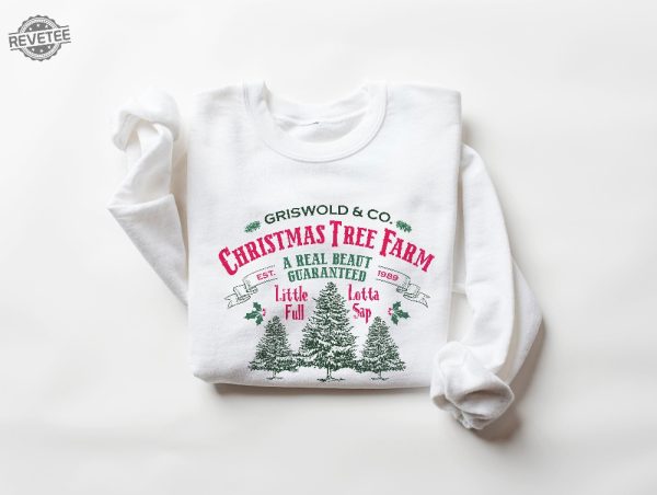 Griswold Christmas Tree Farm Sweatshirt Holiday Sweatshirt Christmas Party Sweatshirt Christmas Vacation Sweatshirt Iprintasty Christmas Unique revetee 3