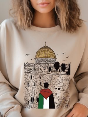 Free Palestine Sweatshirt Palestine Flag Hoodie Jerusalem Sweatshirt Human Rights Shirt Protest Sweater Save Palestine Free Gaza Sweat Unique revetee 7