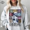 Jack Hughes New Jersey Ice Hockey Merch Shirt Vintage 90S Bootleg Devils Sweatshirts Hockey American Eras Tour Fan revetee 2