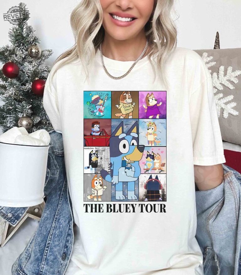 Bluey Eras Tour Shirt Bluey Family Shirt Eras Tour Sweatshirt Bluey ...