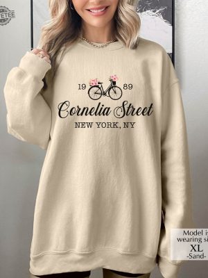 Cornelia Street Sweatshirt New York Sweatshirt New York City Sweatshirt Album Sweatshirt Music Lover Track List Sweatshirt revetee 2