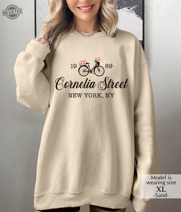 Cornelia Street Sweatshirt New York Sweatshirt New York City Sweatshirt Album Sweatshirt Music Lover Track List Sweatshirt revetee 2