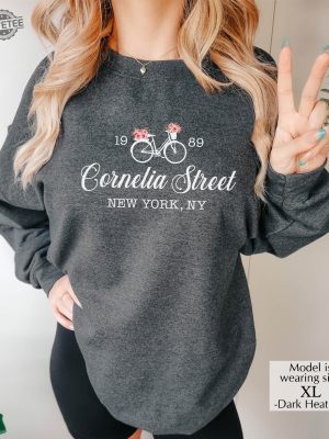 Cornelia Street Sweatshirt New York Sweatshirt New York City Sweatshirt Album Sweatshirt Music Lover Track List Sweatshirt revetee 3