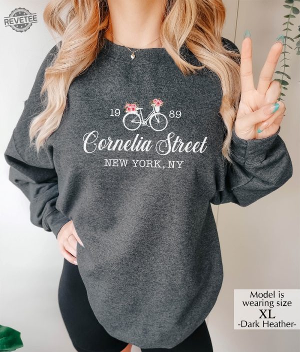 Cornelia Street Sweatshirt New York Sweatshirt New York City Sweatshirt Album Sweatshirt Music Lover Track List Sweatshirt revetee 3