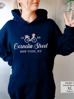 Cornelia Street Sweatshirt New York Sweatshirt New York City Sweatshirt Album Sweatshirt Music Lover Track List Sweatshirt revetee 5