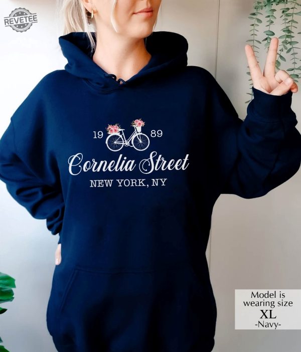 Cornelia Street Sweatshirt New York Sweatshirt New York City Sweatshirt Album Sweatshirt Music Lover Track List Sweatshirt revetee 5