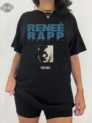 Renee Rapp Snow Angel Shirt Snow Angel Merch T Shirt revetee 2