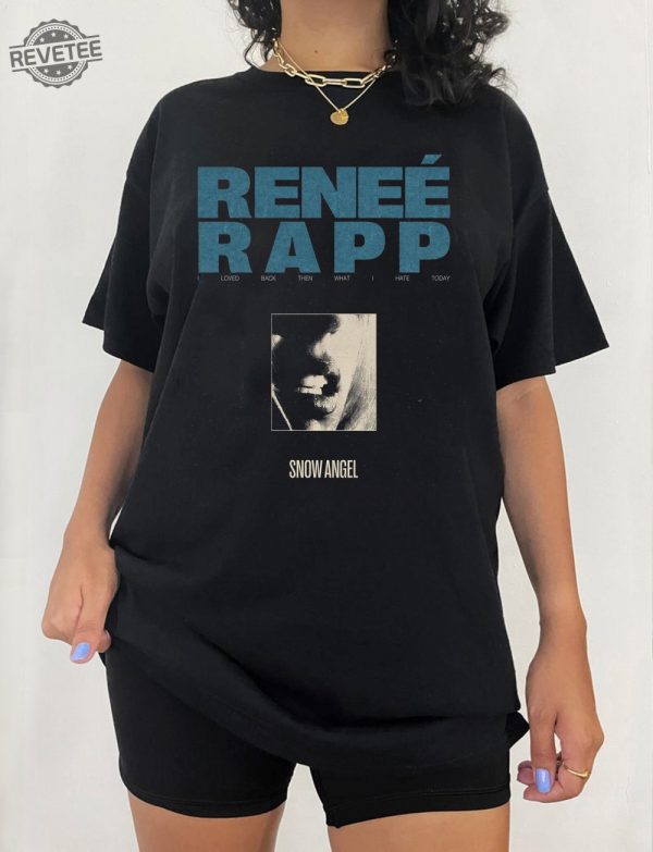 Renee Rapp Snow Angel Shirt Snow Angel Merch T Shirt revetee 2