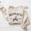 Retro Monaco Sweatshirt Nadie Sabe Lo Que Va Pasar Manana Benito Sweatshirt Gift For Fan Bunny Sweatshirt Music Shirt revetee 1