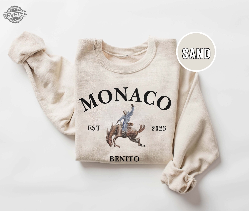 Retro Monaco Sweatshirt Nadie Sabe Lo Que Va Pasar Manana Benito Sweatshirt Gift For Fan Bunny Sweatshirt Music Shirt