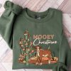 Mooey Christmas Sweatshirt Christmas Sweatshirt Cows Sweatshirt Christmas Cow Shirt Christmas Family Shirt Western Sweatshirt revetee 1