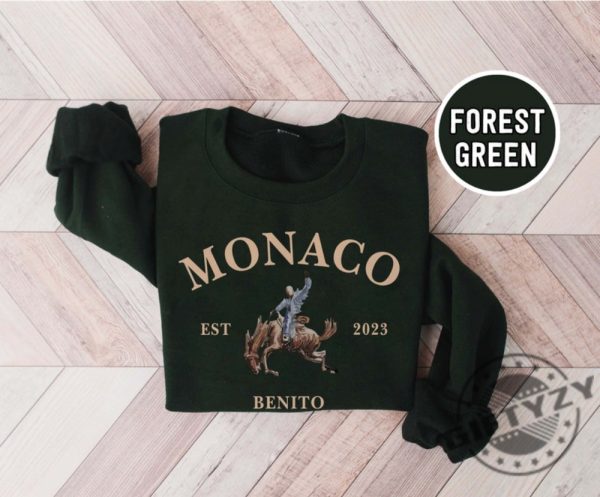 Retro Monaco Shirt Nadie Sabe Lo Que Va Pasar Manana Hoodie Benito Sweatshirt Gift For Fan Tshirt Bunny Sweatshirt Music Shirt giftyzy 2