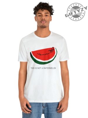 Watermelon Shirt Palestine Watermelon Tshirt This Is Not A Watermelon Palestine Collection Hoodie Gift For Her Him Palestinian Sweatshirt Arabic Gifts giftyzy 2