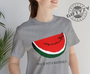 Watermelon Shirt Palestine Watermelon Tshirt This Is Not A Watermelon Palestine Collection Hoodie Gift For Her Him Palestinian Sweatshirt Arabic Gifts giftyzy 5