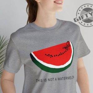 Watermelon Shirt Palestine Watermelon Tshirt This Is Not A Watermelon Palestine Collection Hoodie Gift For Her Him Palestinian Sweatshirt Arabic Gifts giftyzy 5