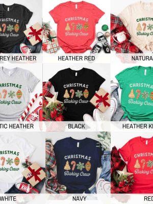 Christmas Baking Shirts Christmas Cookie Shirt Matching Family Shirts Family Christmas Shirt Baking Crew Shirts Toddler Baby Women Christmas Unique revetee 2