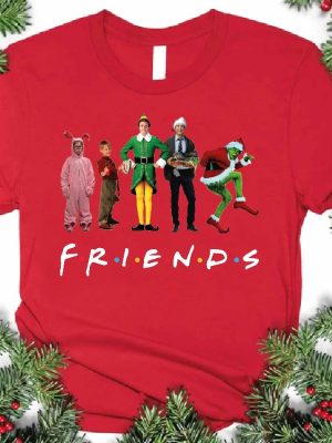 Christmas Friends Shirt Christmas Family Movie Shirt Christmas Holiday Movie Watching Shirt Christmas 90S Movie Shirt Gift For Christmas Unique revetee 6