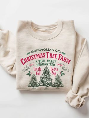 Griswold Christmas Tree Farm Sweatshirt Holiday Sweatshirt Christmas Party Sweatshirt Christmas Vacation Sweatshirt Iprintasty Christmas Unique revetee 2 1