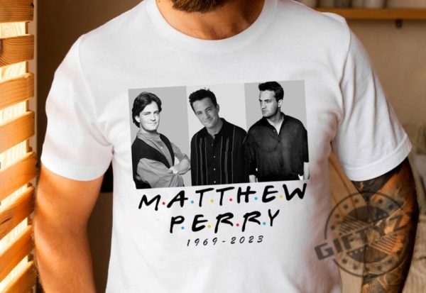 Matthew Perry Shirt Chandler Bing Tshirt Rip Matthew Perry Friends Sweatshirt Chandler Bing Hoodie Matthew Perry Vaccinations Shirt giftyzy 4