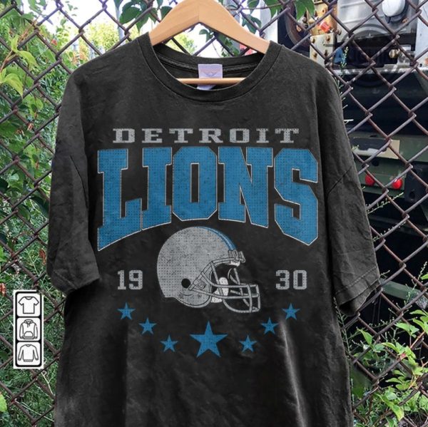 lions sweatshirt tshirt hoodie mens womens kids vintage detroit lions apparel detroit lions crewneck shirts retro blue monday night football game day t shirt laughinks 3