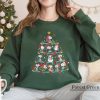 Snoopy Christmas Gratitude Embroidered Sweatshirt Snoopy And Woodstock Christmas Embroidered Crewneck Embroidered Snoopy Christmas Unique revetee 3