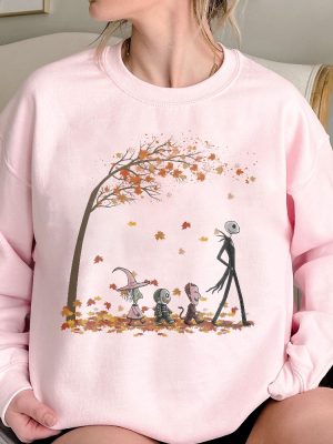 Vintage Jack Skellington Sweatshirt Fall Skellington Sweatshirt Halloween Shirt Nightmare Before Christmas Shirt Fall Womens Sweatshirt Unique revetee 2