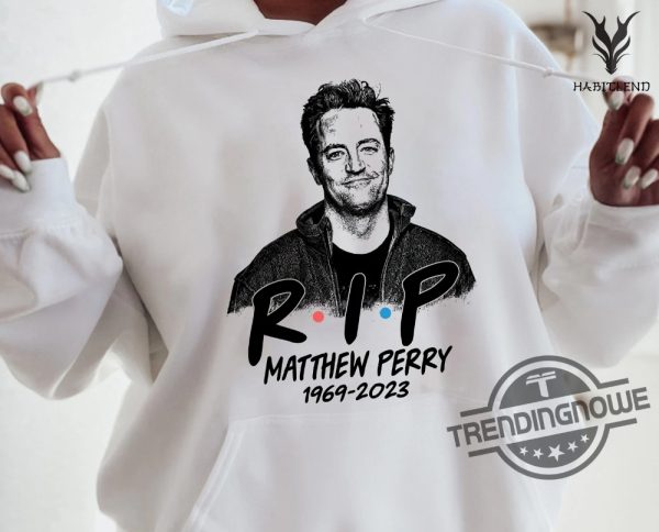 Rest In Peace Matthew Perry Shirt Retro Chandler Bing Friends Shirt Vintage Chandler Bing Memorial Shirt 90s Sitcom TV Series Fan Shirt trendingnowe.com 3