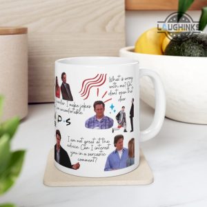 friends coffee cup camping mug travel mug color changing mug matthew perry dead friends cast chandler bing ceramic mug 11oz 15oz monica and chandler laughinks 5