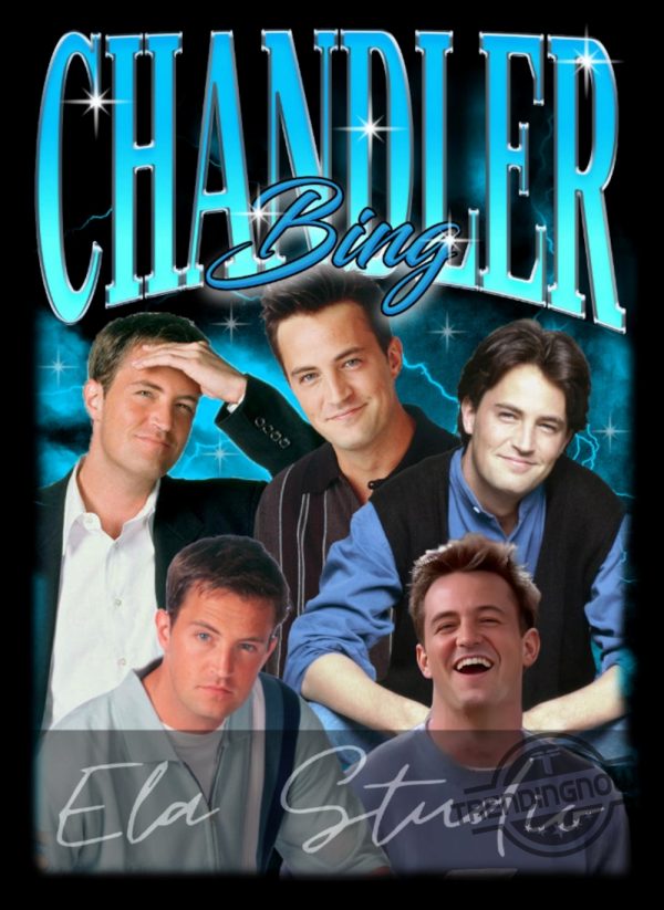 Retro Chandler Bing Shirt Chandler Bing T Shirt Chandler Bing T Shirt Vintage Chandler Bing Tee Rip Matthew Perry Shirt Retro Friends Shirt trendingnowe.com 3