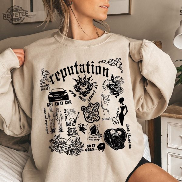 Reputation Taylor Swift Shirt Reputation Newspaper Shirt Reputation Sweatshirt Reputation Hoodie Rep Shirt Reputation Era Unique revetee 1