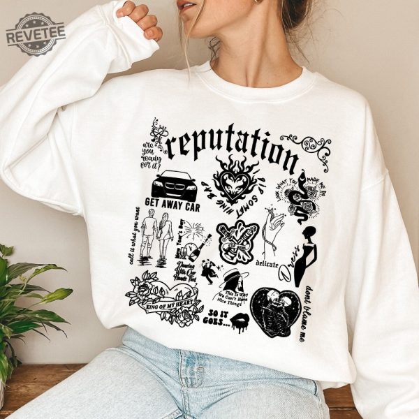 Reputation Taylor Swift Shirt Reputation Newspaper Shirt Reputation Sweatshirt Reputation Hoodie Rep Shirt Reputation Era Unique revetee 2