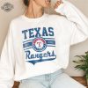 Vintage Texas Ranger Sweatshirt Vintage Texas Baseball Crewneck Sweatshirt Shirt Texas Baseball Sweatshirt Ranger Shirt Baseball Shirt Unique revetee 1