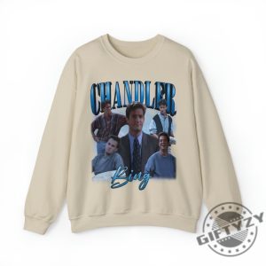 Vintage Chander Bing Shirt Chandler Bing Friends Tshirt Matthew Perry Hoodie Retro Friends Sweater Chander Bing Shirt giftyzy 7