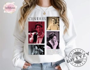 Chandler Bing Shirt Retro Chandler Sweatshirt Matthew Perry Hoodie Chandler Bing Tshirt Friends Sitcom Shirt For Fan giftyzy 2