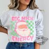 Big Nick Energy Shirt Santa Claus Big Nick Energy Checkerboard Christmas Big Nick Energy Hilarious Christmas Hoodie trendingnowe.com 2