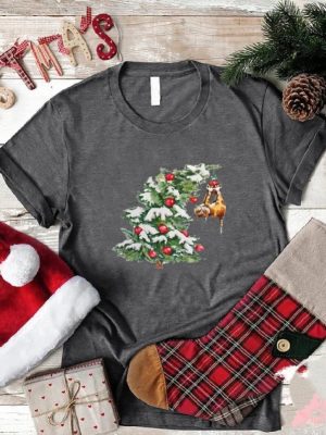 Christmas Cat Shirt Meowy Christmas Funny Christmas Gifts Christmas Tree Shirt Cat Mom Christmas Shirt Cat Mom Gifts Cat Lover Shirt Unique revetee 3