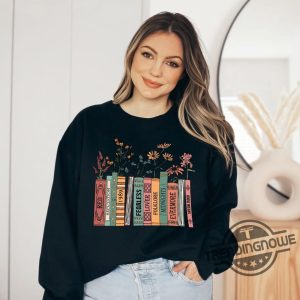 Albums As Books Sweatshirt Trendy Aesthetic For Book Lovers Shirt Folk Music Hoodie Country Music Hoodie RACK Music Sweater trendingnowe.com 2