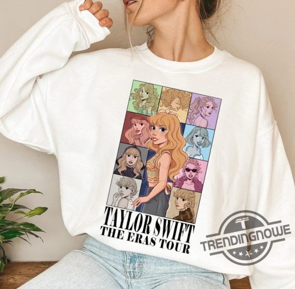 Taylor Swift Eras Tour Shirt Sweatshirt Hoodie Swiftie Eras Tour 2023 T Shirt Taylor Swiftie Concert Shirt Swiftie Fan Gift trendingnowe.com 2