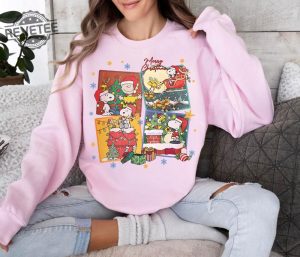 The Peanuts Snoopy Charlie Christmas Sweatshirt Charlie Brown Christmas Sweatshirt Peanuts Sweatshirt Charlie Brown Shirt Unique revetee 2