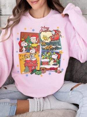 The Peanuts Snoopy Charlie Christmas Sweatshirt Charlie Brown Christmas Sweatshirt Peanuts Sweatshirt Charlie Brown Shirt Unique revetee 2