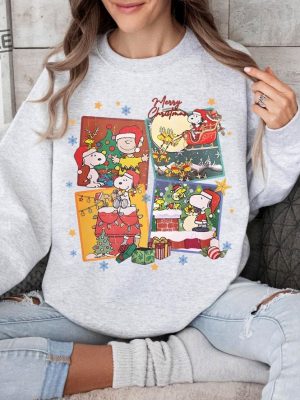 The Peanuts Snoopy Charlie Christmas Sweatshirt Charlie Brown Christmas Sweatshirt Peanuts Sweatshirt Charlie Brown Shirt Unique revetee 3