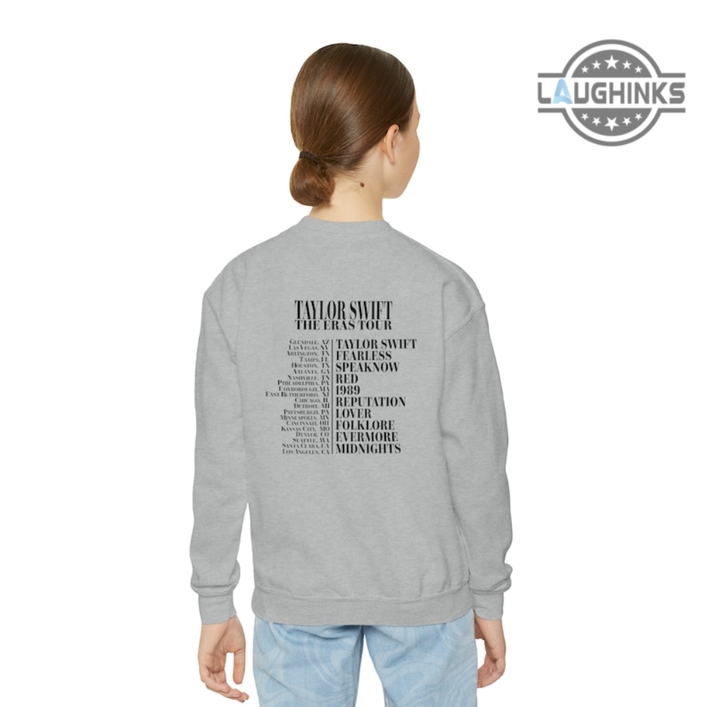 Girls Taylor Swift Shirt Sweatshirt Hoodie Youth Taylor Swift Shirts Taylor  Swift Outfits The Eras Tour Tshirt Swiftie Merch For Kid Swiftie Crew Neck  Toddler Baby Onesie NEW - Laughinks