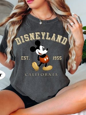 Disneyland Mickey Sweatshirt Disneyland Shirt Disneyland Sweatshirt Vintage Disneyland Sweatshirt Women Disneyland Est 1955 Shirt revetee 2