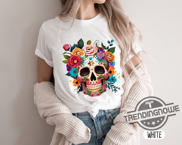 Dia De Los Muertos Shirt Day Of The Dead Shirt Skull Shirt Mexican shirt Dia De Los Muertos 2023 Mexican Skeleton Dancing Shirt trendingnowe.com 2